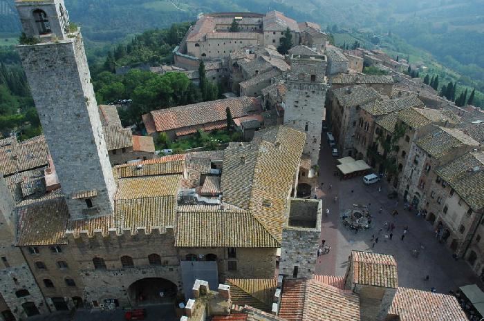 San Gimignano en Toscane