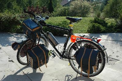 Un vélo sur le départ