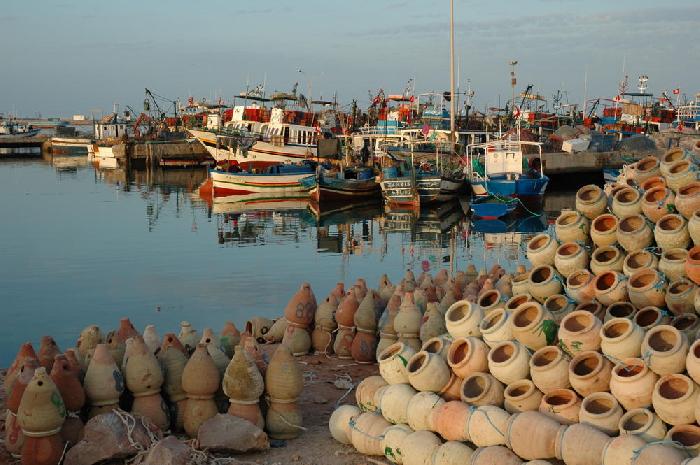 Port de pche de Zarzis