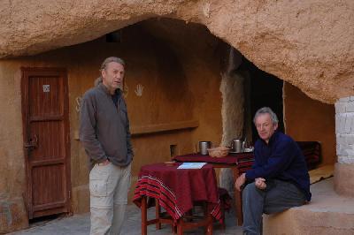 Maison troglodyte de Matmata avec Narcisse