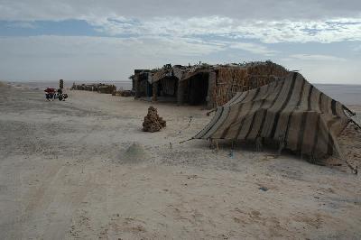 Chott El Jerid gargotte du bord de route