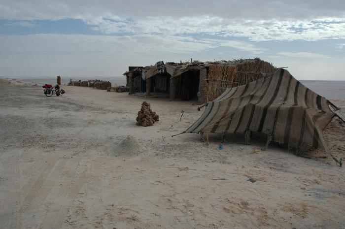 Chott El Jerid gargotte du bord de route