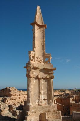 Mausolée puno-hellenistique à Sabratha