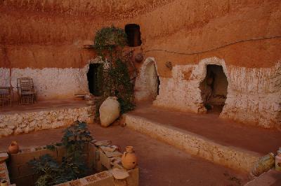 Maison troglodyte à Gharyan