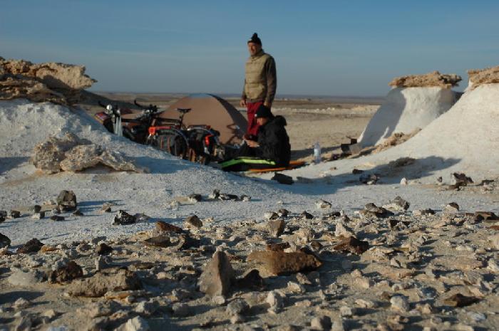 Bivouac  la sortie de Zellah 1