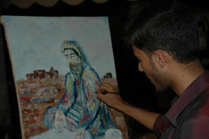 Peintre contemporain