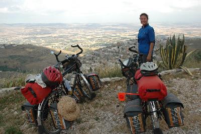 A l'arrivée au Crac des Chevaliers
