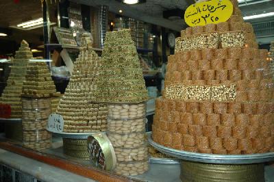 Pâtisseries à Damas