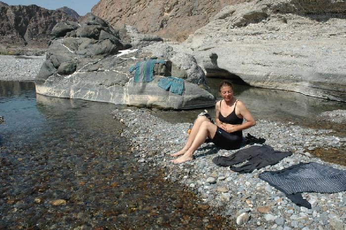 Schage dans le Wadi Abyadh