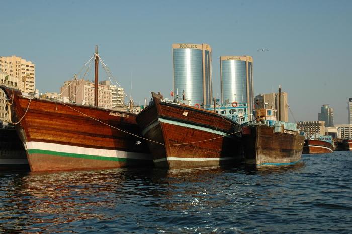 Dubai dans la creek