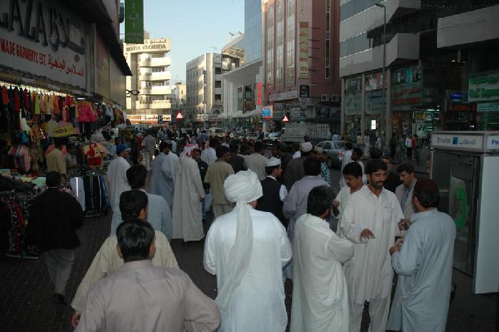 Dubai rue de la vieille ville