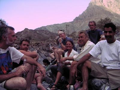 Avec Reinhard, Ahmed et les autres