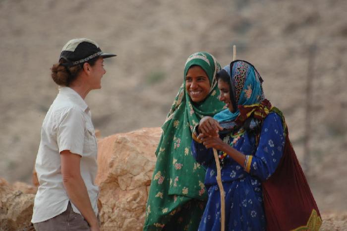 Bdouines sur la montagne Hajar