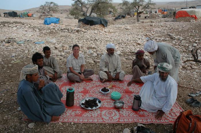 Selma plateau sur la montagne Hajar
