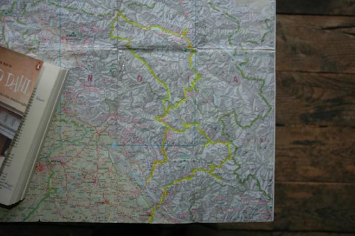 Parcours en Inde dans l'himalaya