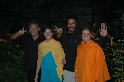 Eric, Gillian, Wilhem et Christine