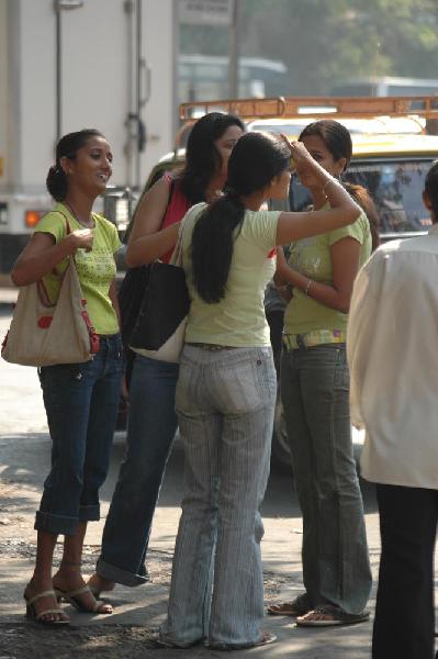 Jeunes filles  Mumbay