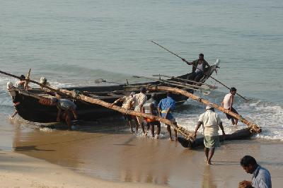 Pêcheurs à Sheruda