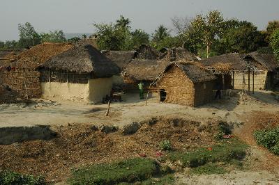Village dans le Térail
