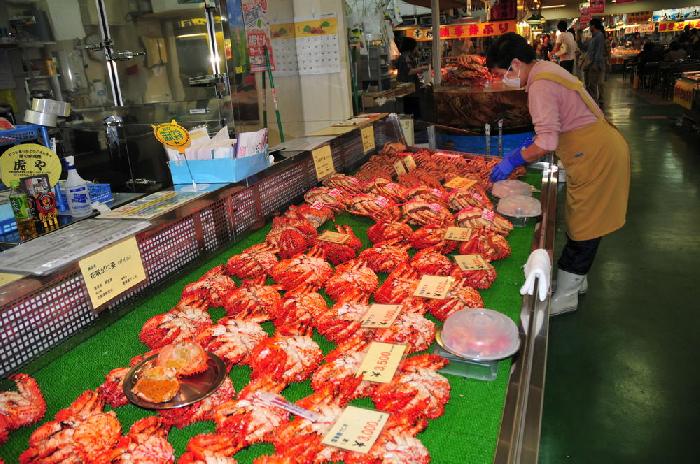 Crabes rouges