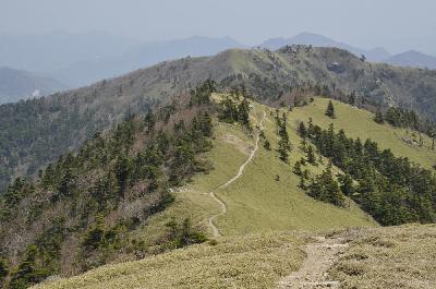 Le sommet à 1955m d'altitude