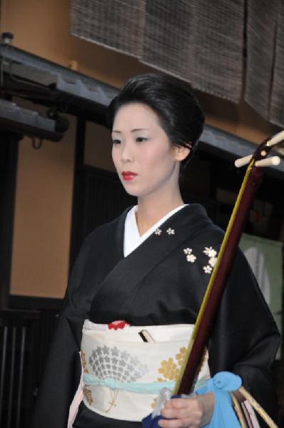 Geisha  Kyoto quartier Gion