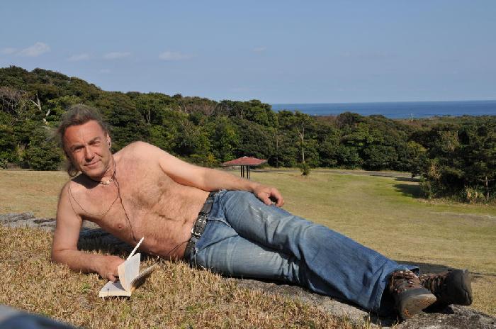 Eric au camping  Niijima