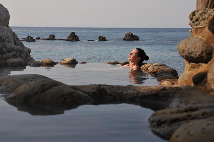 Onsen sur l'le de Niijima