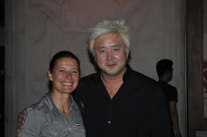 Christine et Paik Sang Woo