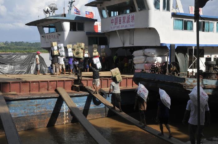 Embarquement pour la Chine