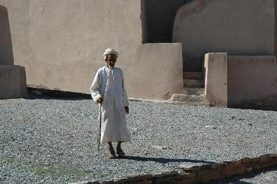 Un ancêtre Omani dans sa mosquée
