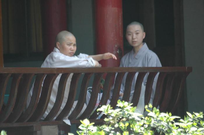 Bouddhistes  Emei Shan